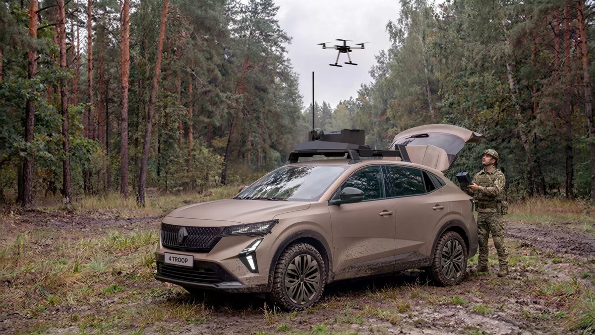 Renault Develops First Military Vehicle Based on Civilian Chassis Platform