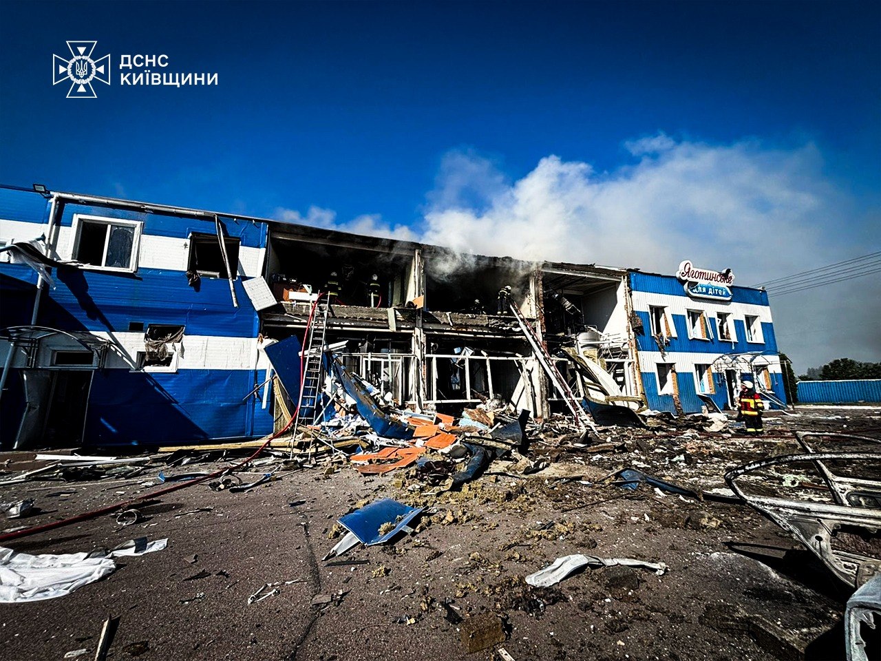 Russian Drone Strike Destroys Ukrainian Children’s Dairy Factory, Killing Four Workers
