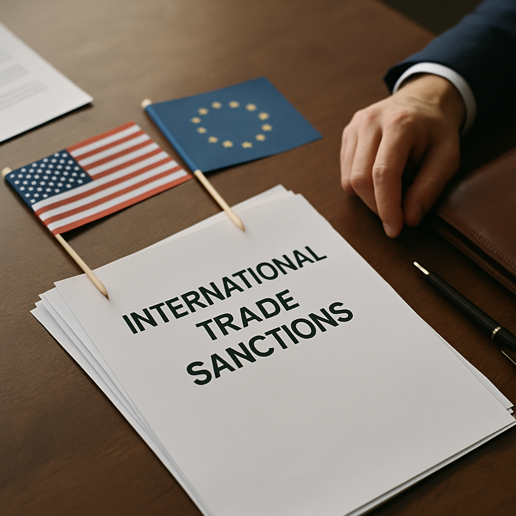 international trade sanctions documents diplomacy